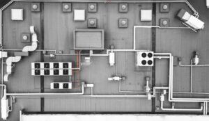 Commercial Hvac Aerial View